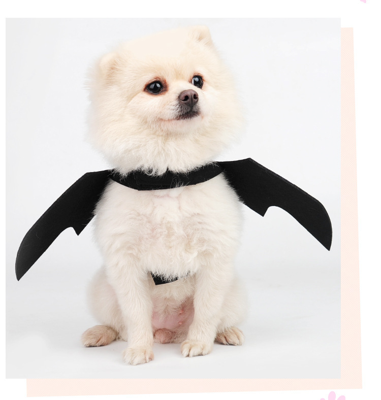 Pet Halloween Bat Wings Costume - product details