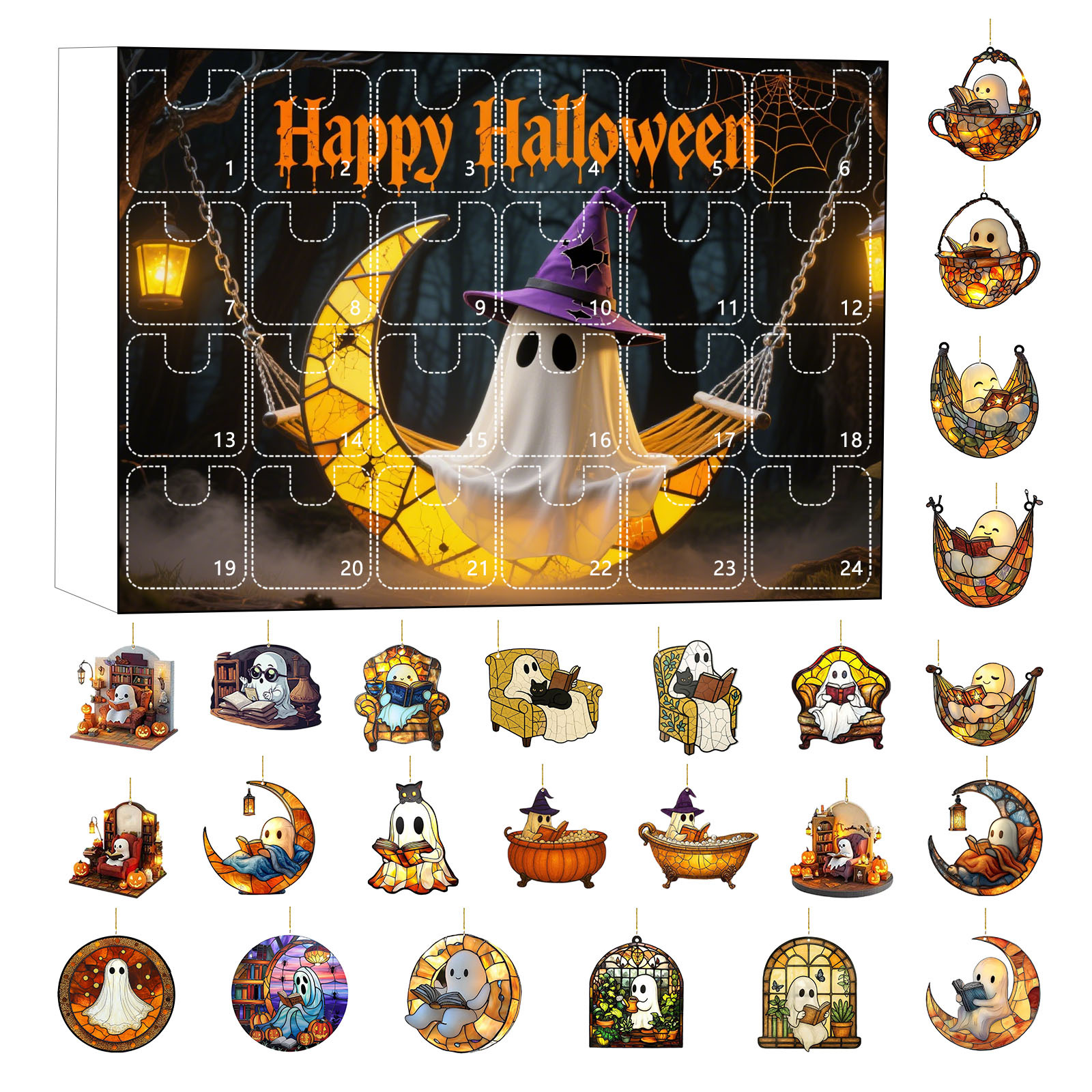 Halloween Countdown Calendar - Acrylic - product details