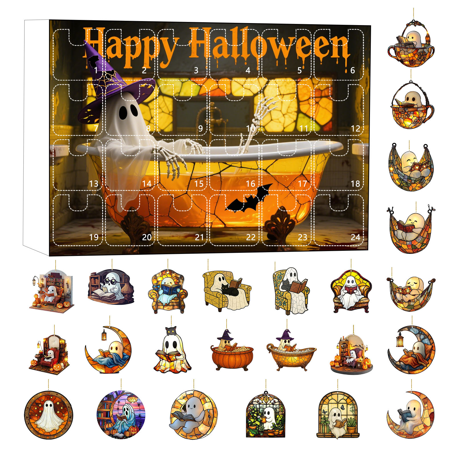 Halloween Countdown Calendar - Acrylic - product details
