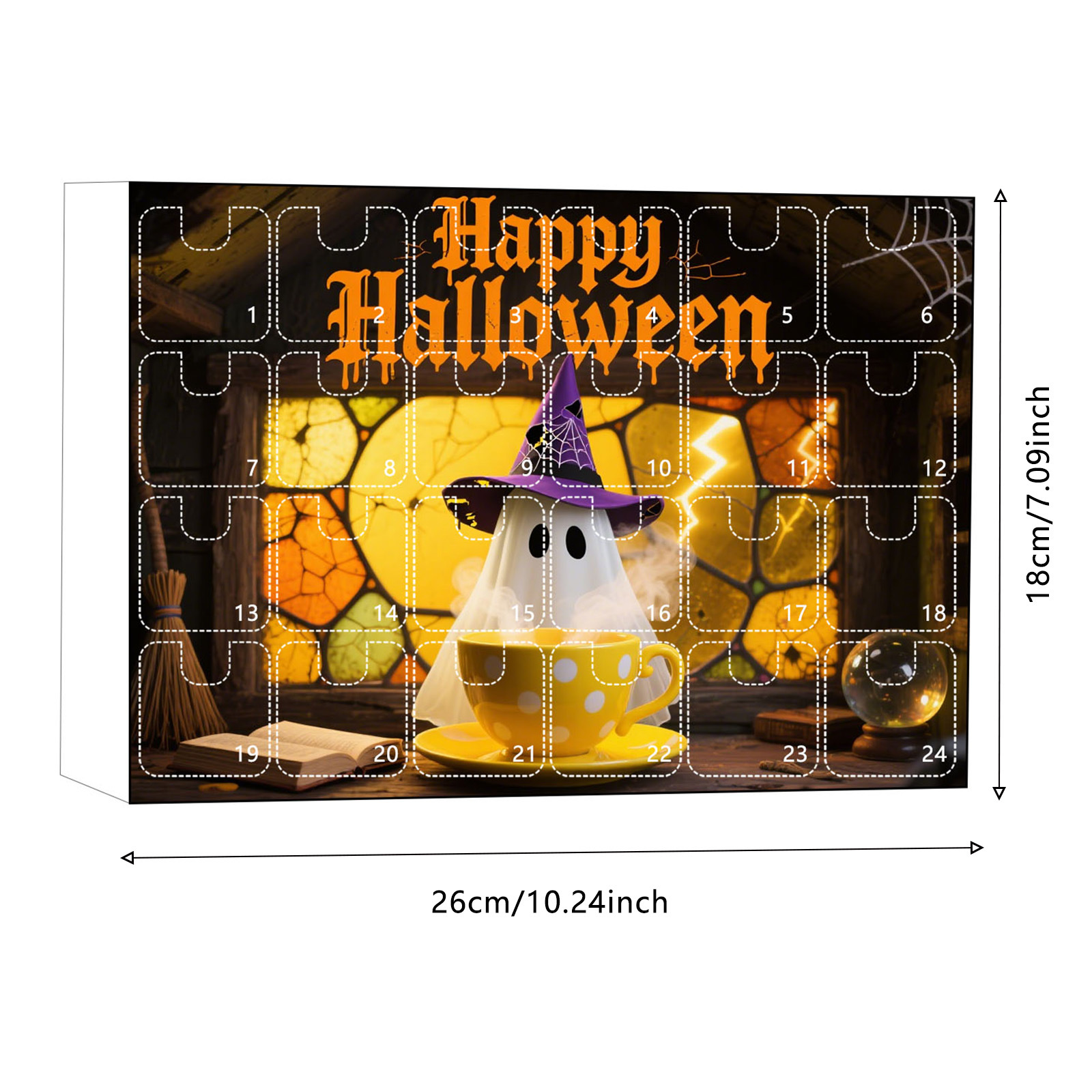 Halloween Countdown Calendar - Acrylic - product details