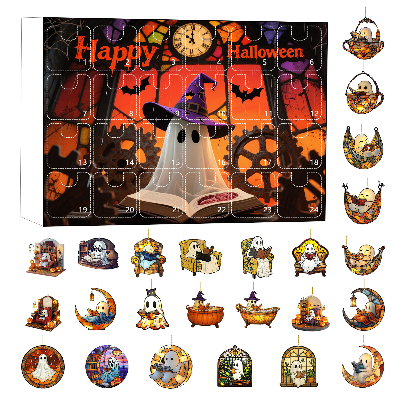 Halloween Countdown Calendar - Acrylic - product details