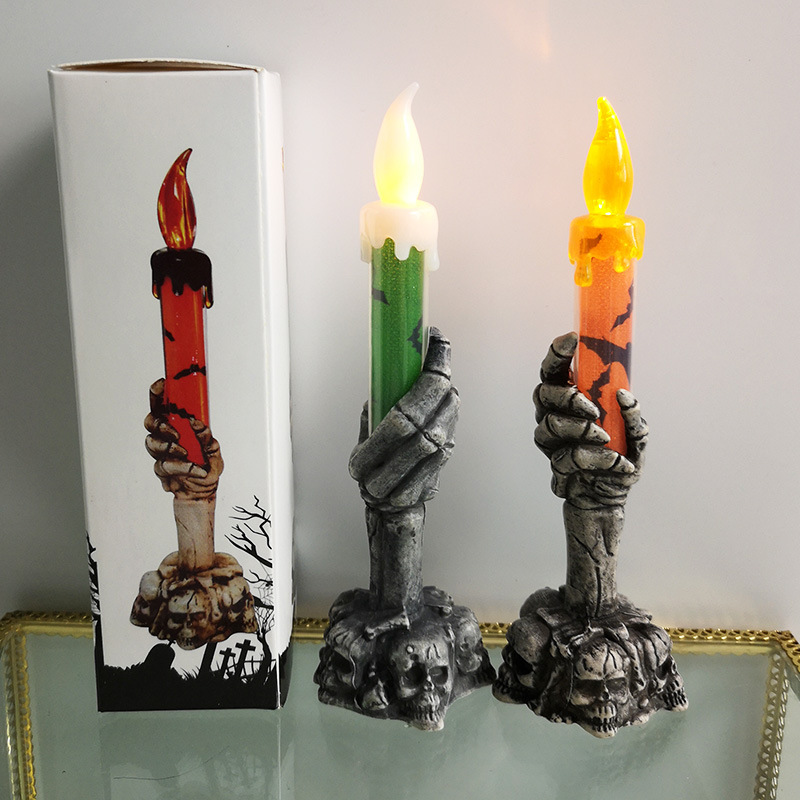 Halloween LED Ghost Hand Candle Light - product details