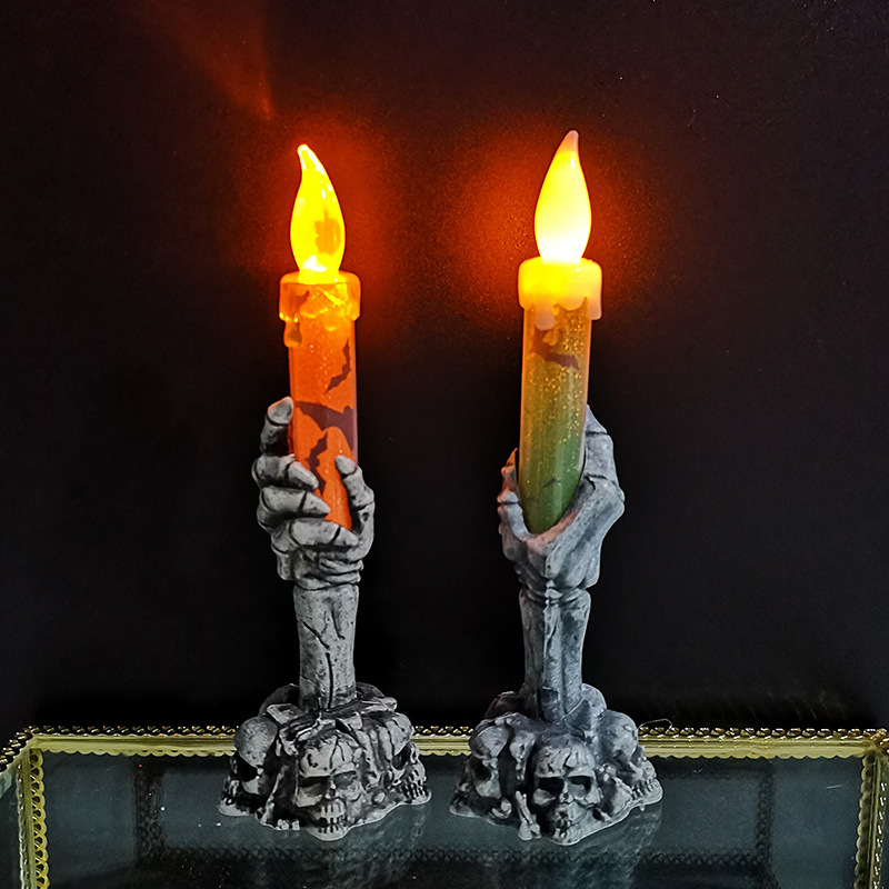 Halloween LED Ghost Hand Candle Light - product details