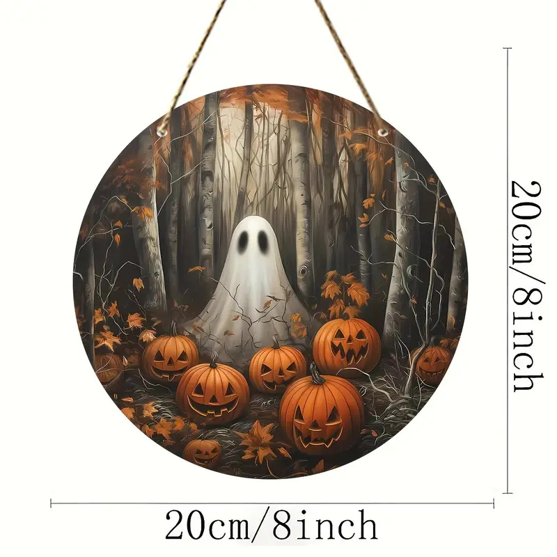 Halloween Wooden Sign - Boxwood - product details