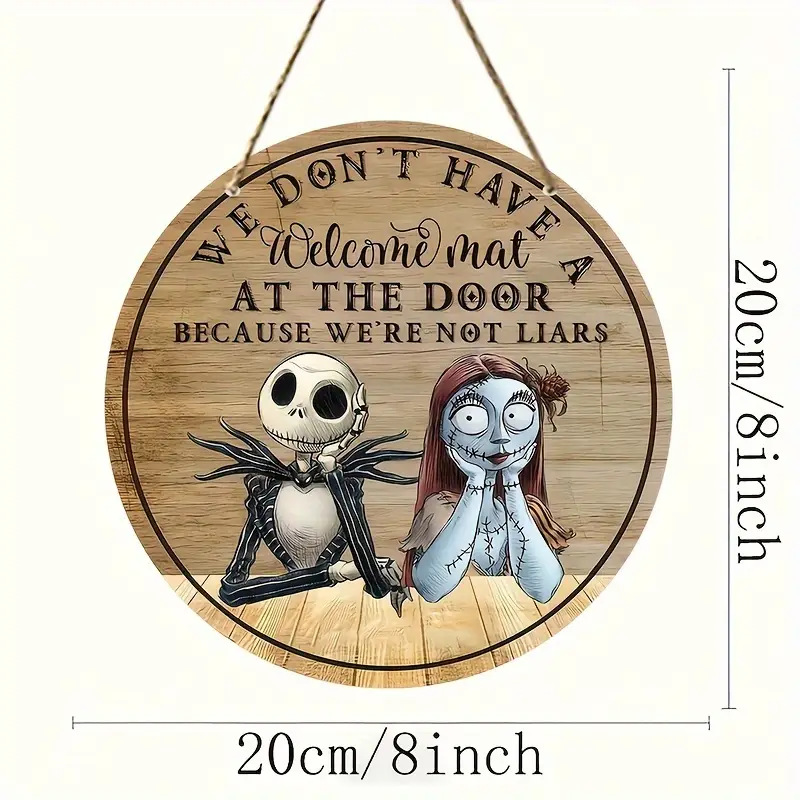 Halloween Wooden Sign - Boxwood - product details