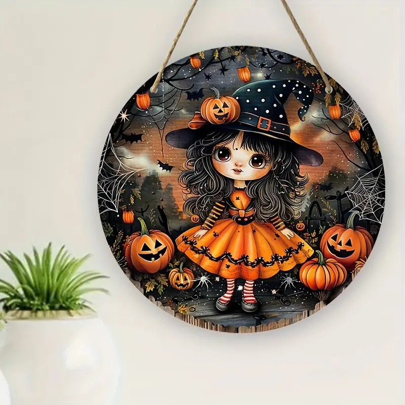 Halloween Wooden Sign - Boxwood - product details