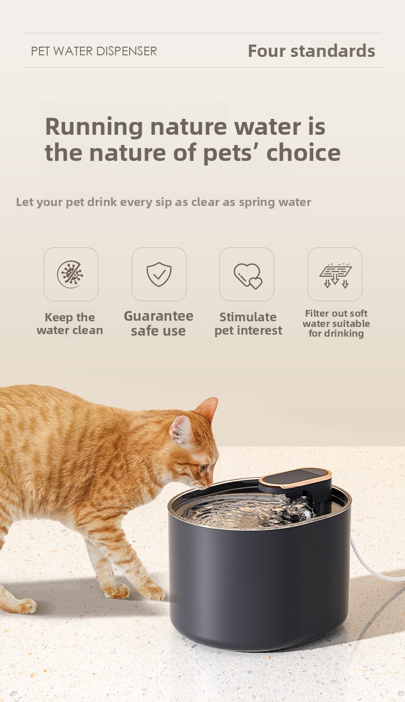 Automatic Pet Water Fountain – Circulating Cat & Dog Water Dispenser, Filtered Drinking Bowl