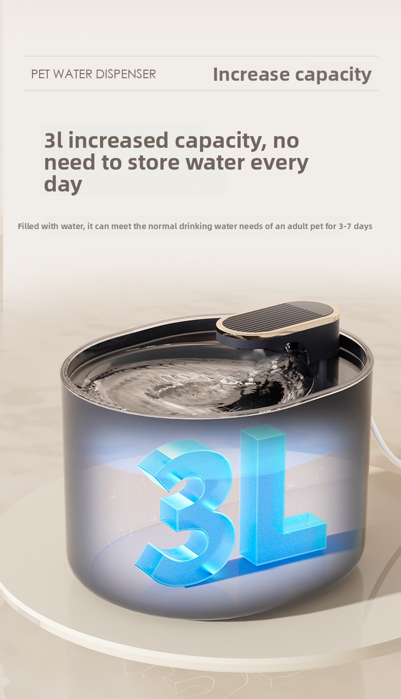 Automatic Pet Water Fountain – Circulating Cat & Dog Water Dispenser, Filtered Drinking Bowl