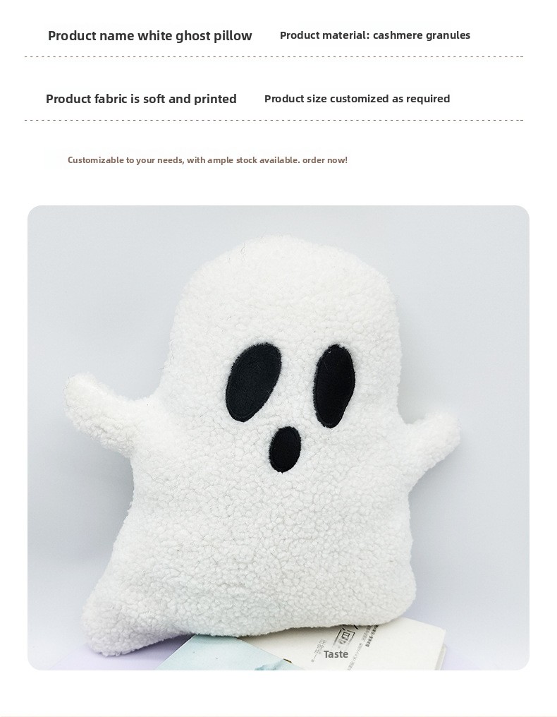 Halloween Ghost Plush Pillow Toy - product details