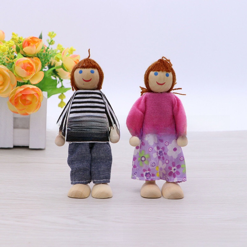 Wooden Articulated Family Dolls product image 7