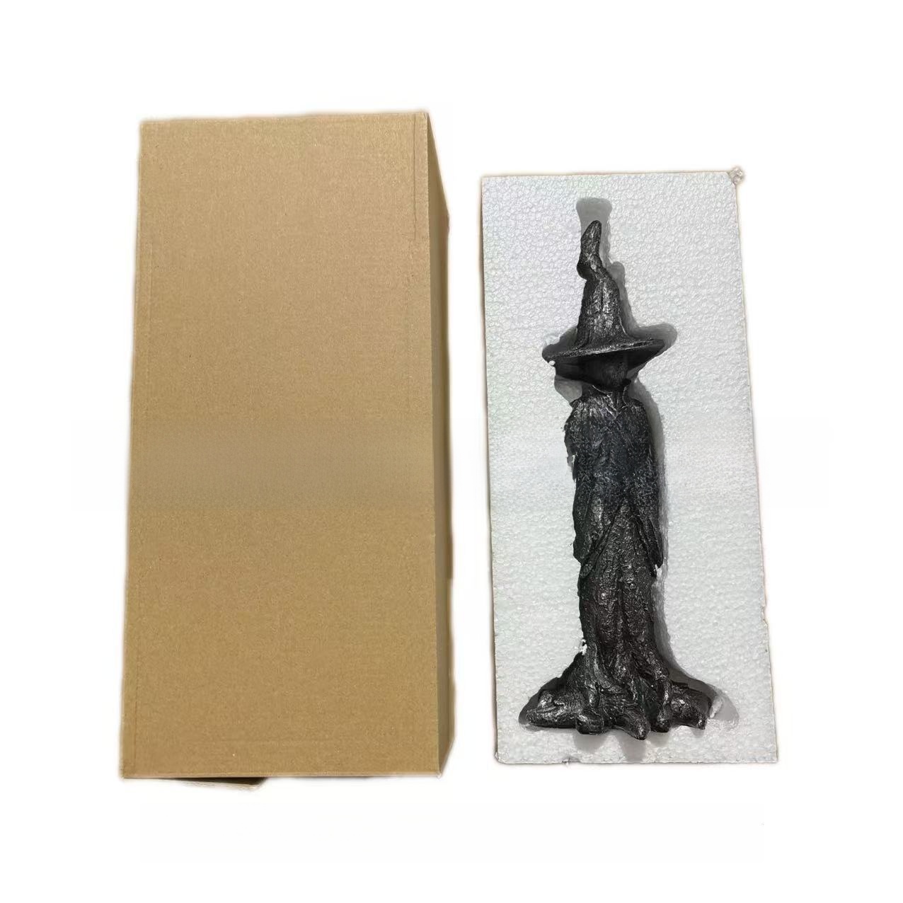 Witch statue Halloween plastic figurine