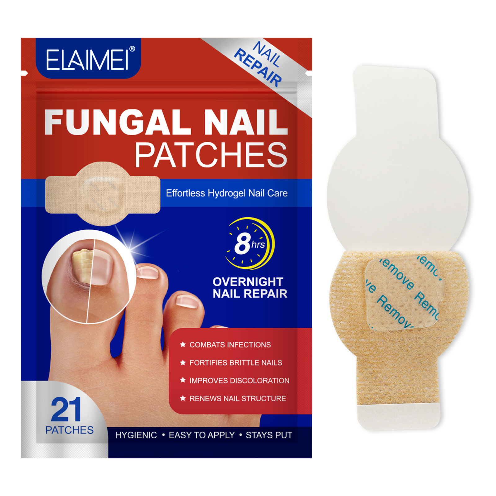Nail repair patches lifestyle