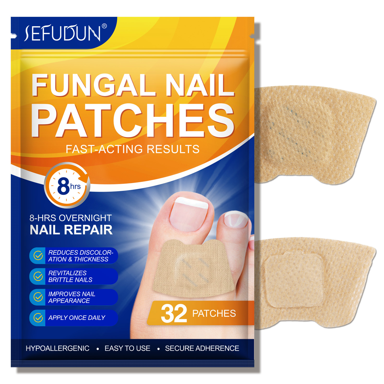 Nail repair patches overview