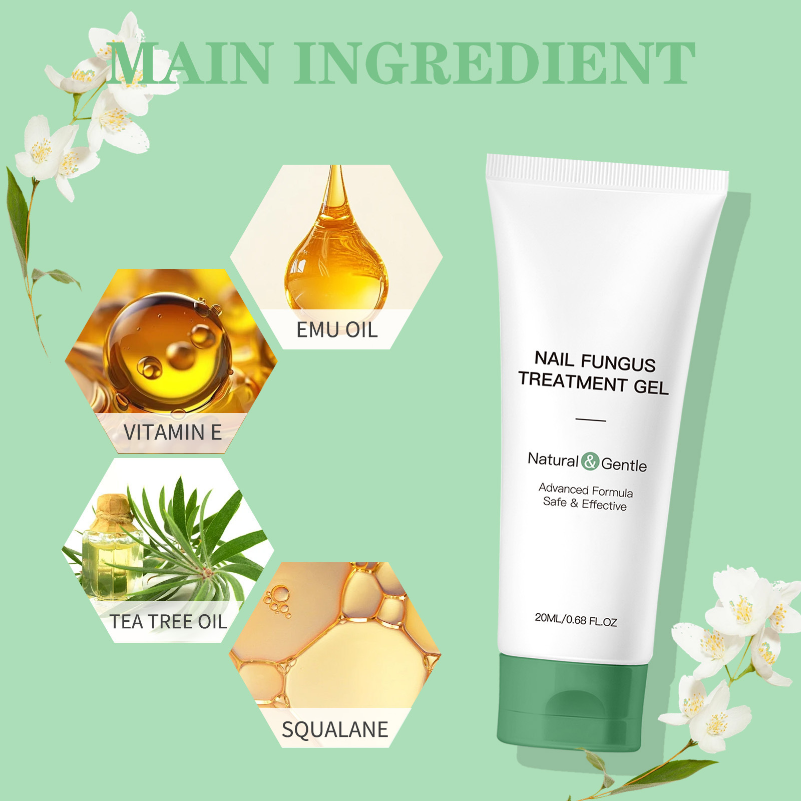 Herbal foot cream ingredients