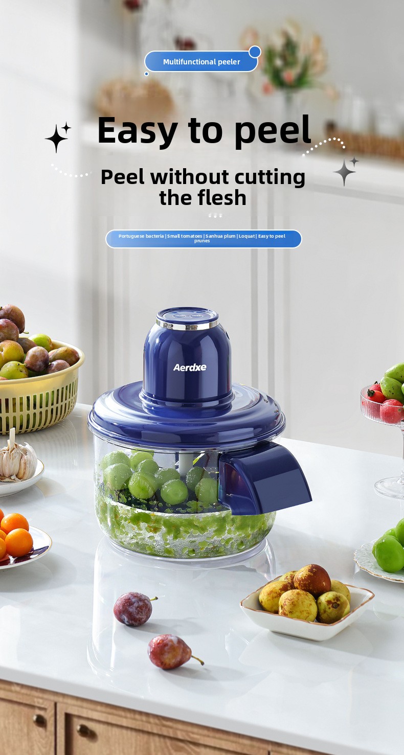 One-touch automatic peeling with Aerdxe SwiftPeel