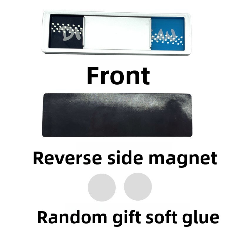 Dishwasher Magnetic Status Sticker - Packaging