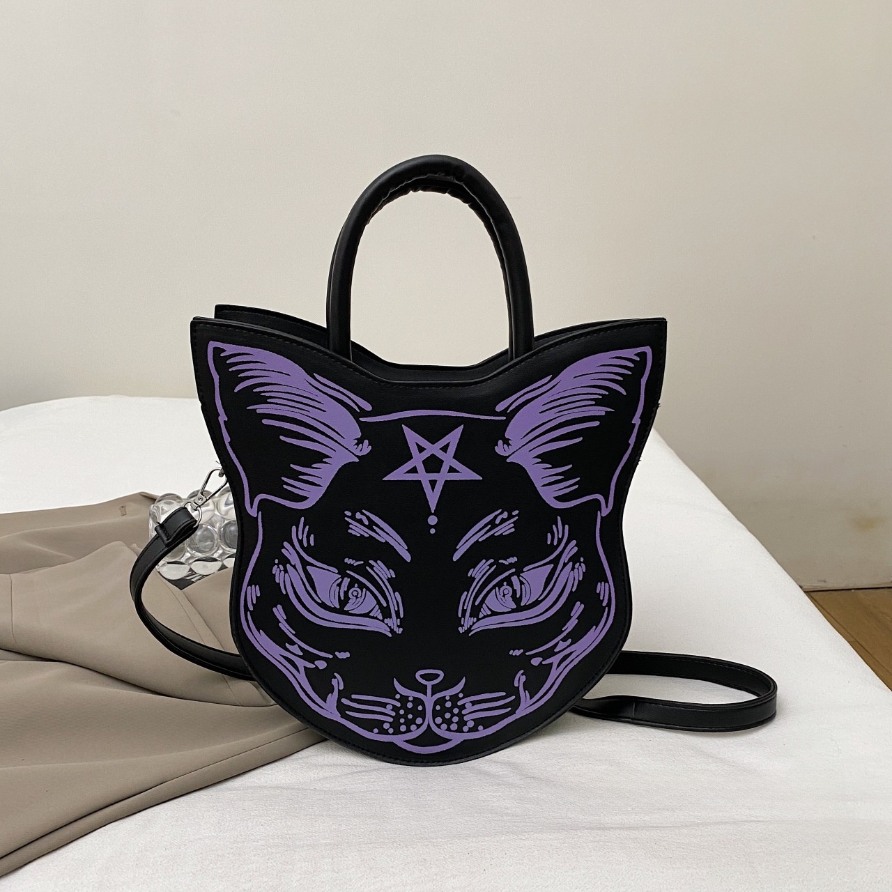 Halloween Print Women's Crossbody Shoulder Bag - product details
