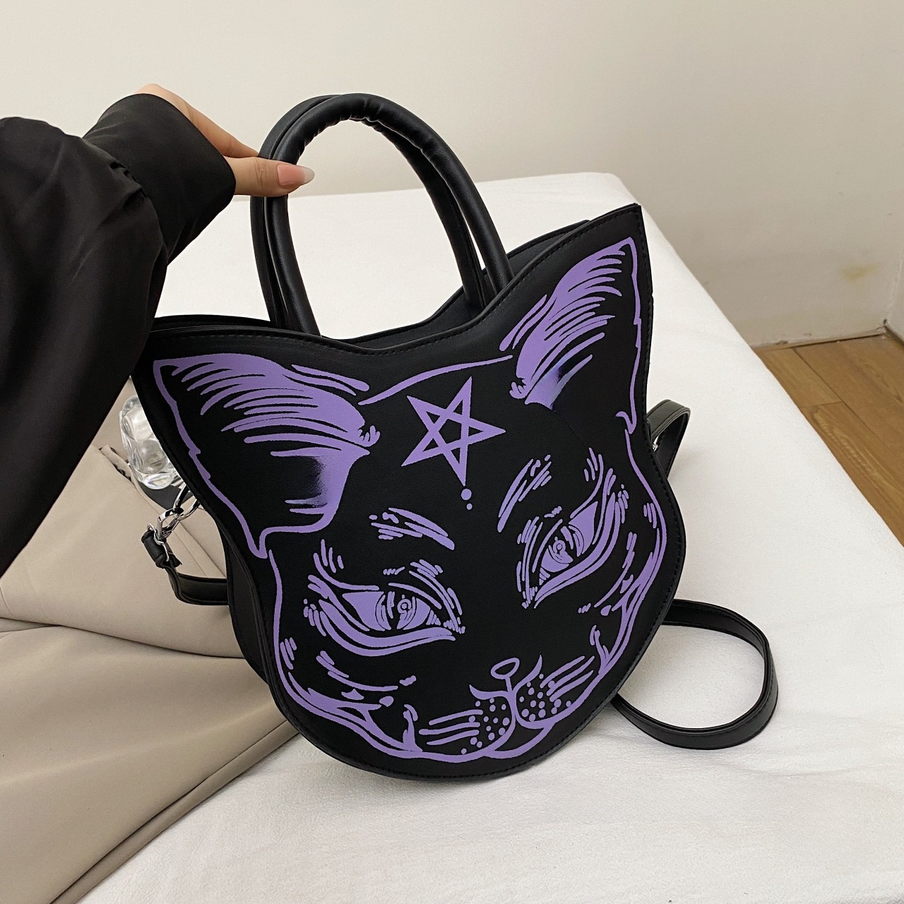 Halloween Print Women's Crossbody Shoulder Bag - product details