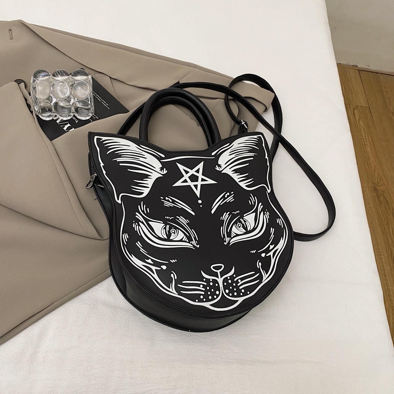 Halloween Print Women's Crossbody Shoulder Bag - product details