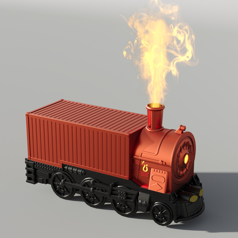 Remote Control Train Humidifier Aromatherapy LED Mist Diffuser USB Desktop