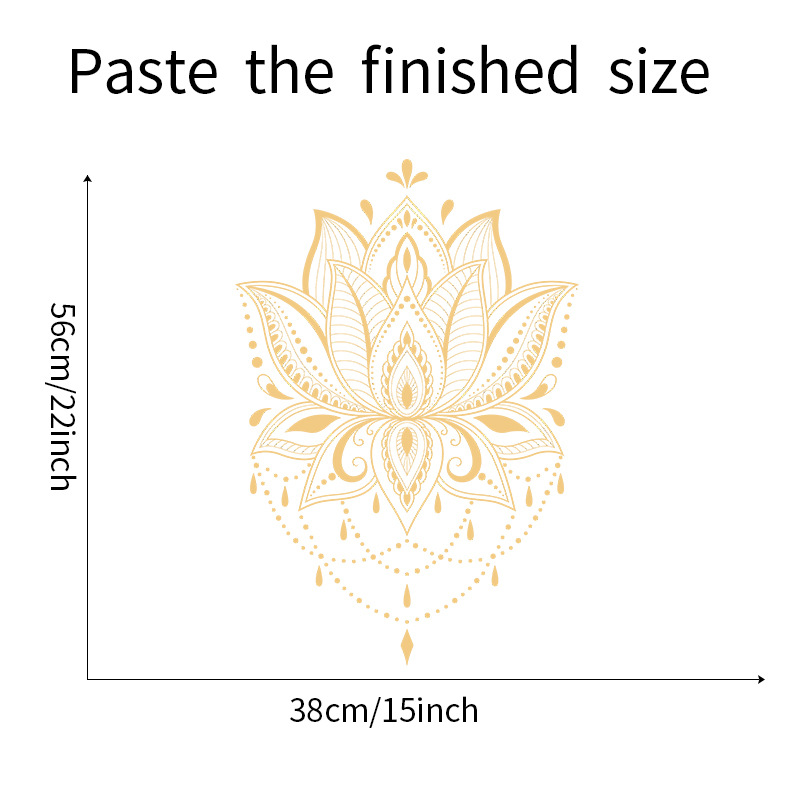 Lotus Wall Sticker - Design 1
