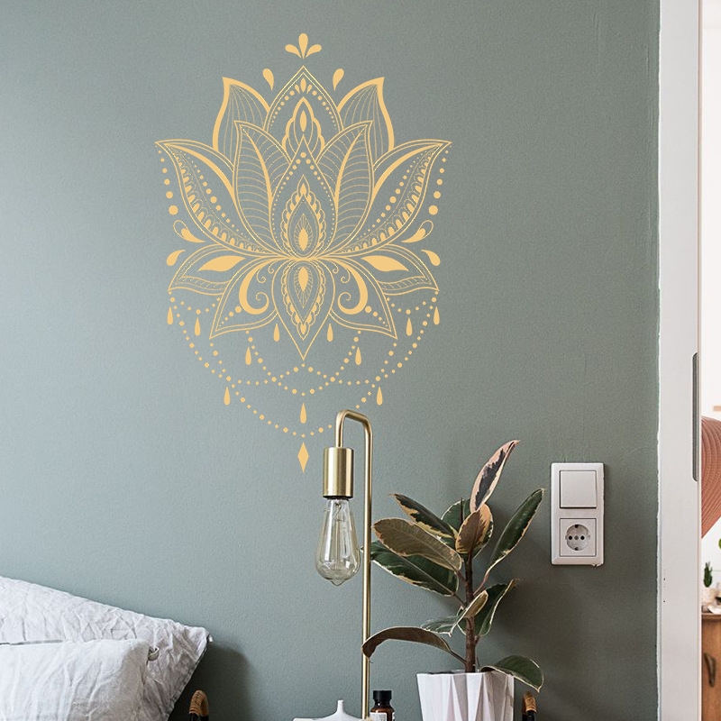 Lotus Wall Sticker - Design 5