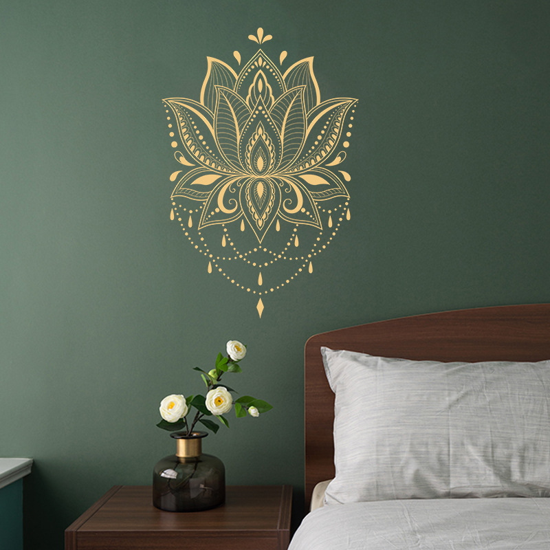 Lotus Wall Sticker - Design 4