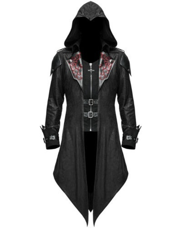 Halloween Medieval Gothic Costume Coat - product details