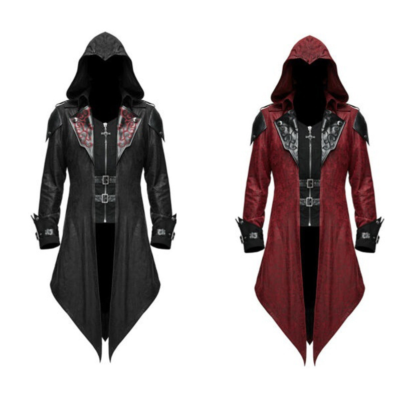 Halloween Medieval Gothic Costume Coat - product details