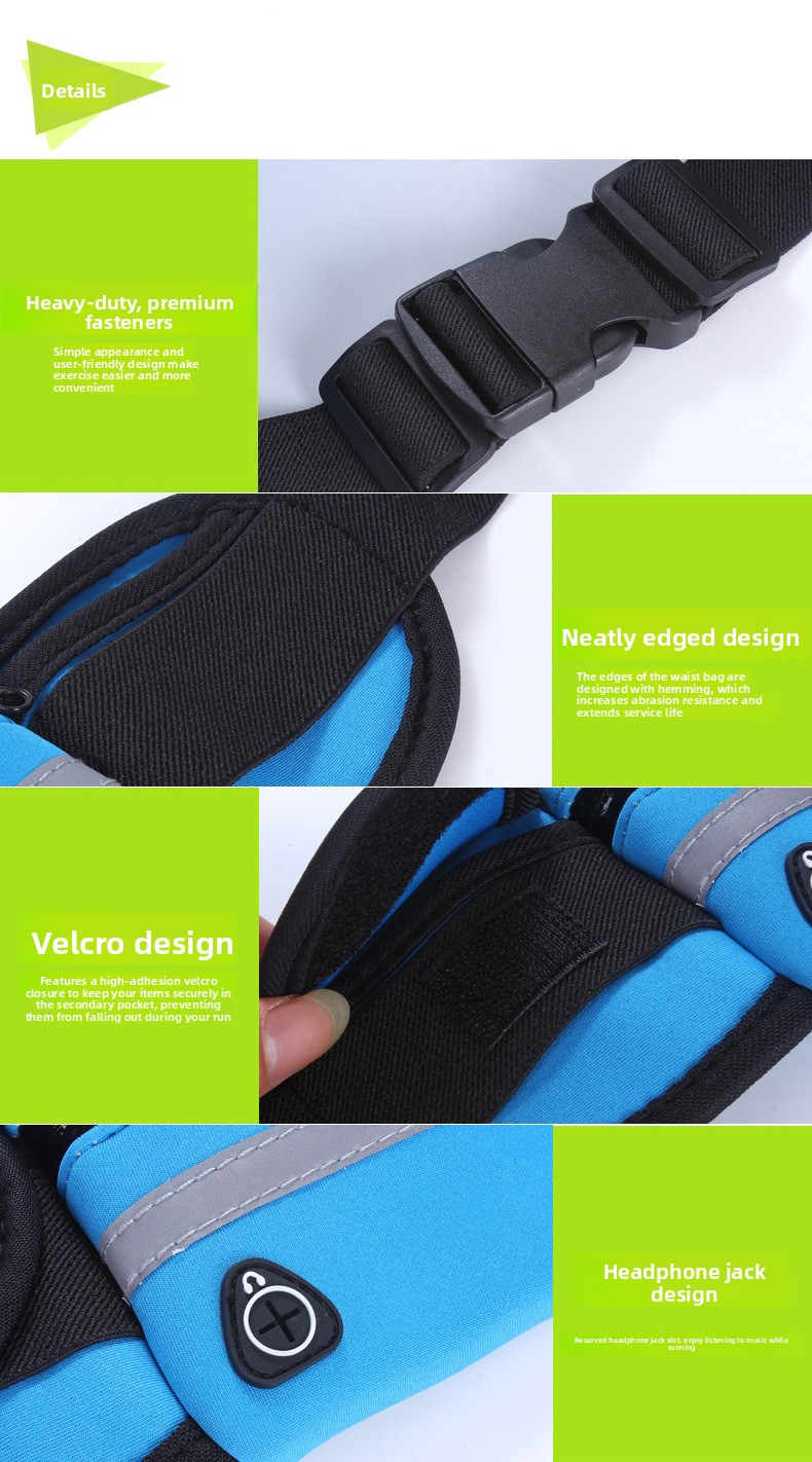 Riñonera deportiva impermeable