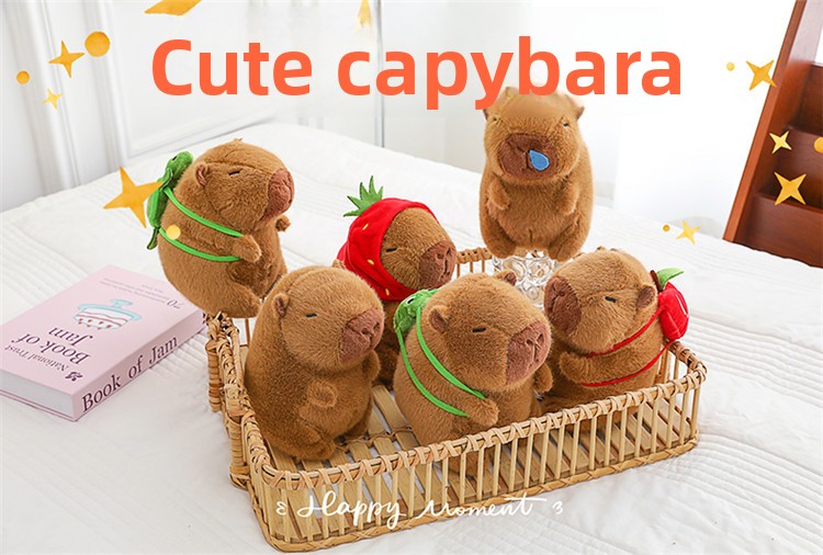 Cute Capybara Plush Toy product image