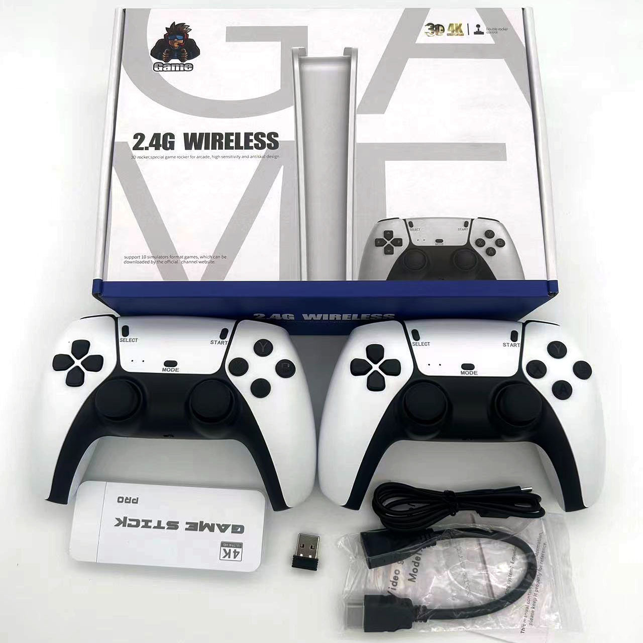 Wireless Retro Game Console - Bluetooth 2.4G