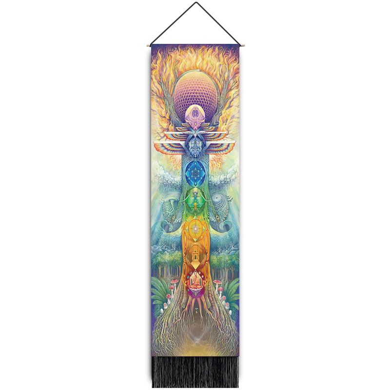 Bohemian Cotton Tapestry - Living Room Decor