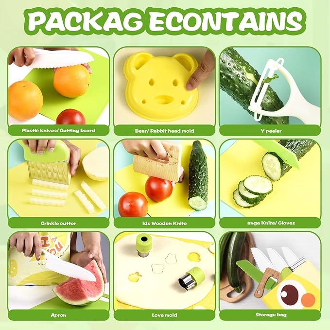 Fruit Cutting Teaching Set - 46-Piece Set