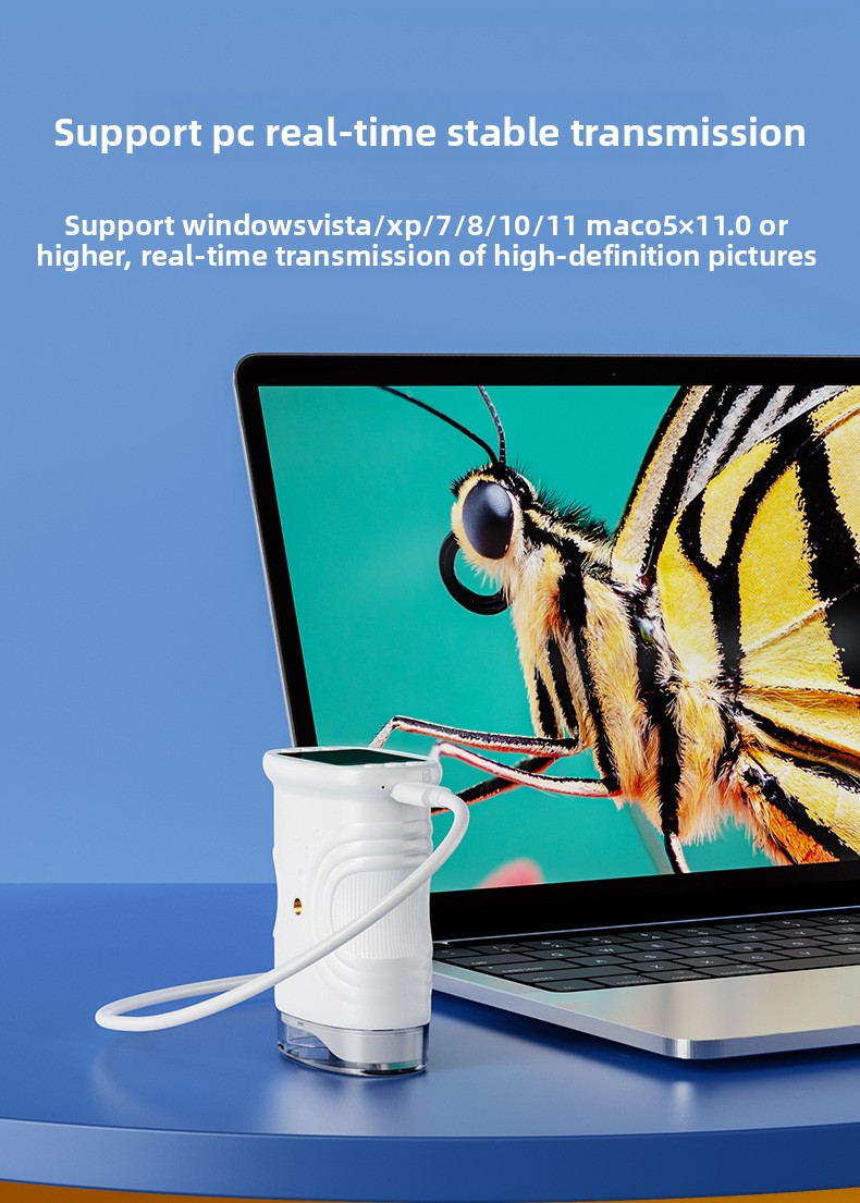 Children's Digital Microscope - In Use