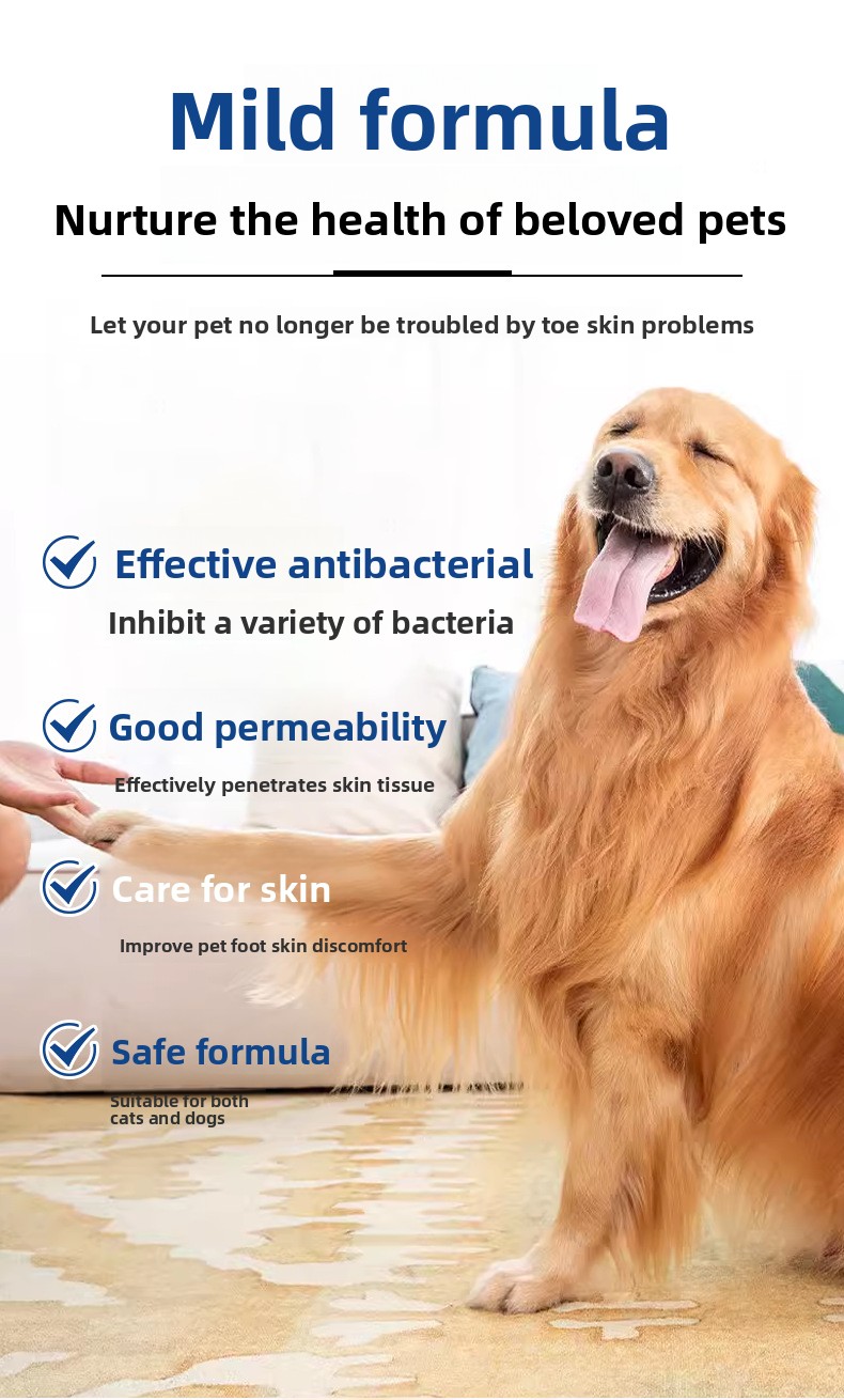 Interdigital paw infection relief spray TinPaw