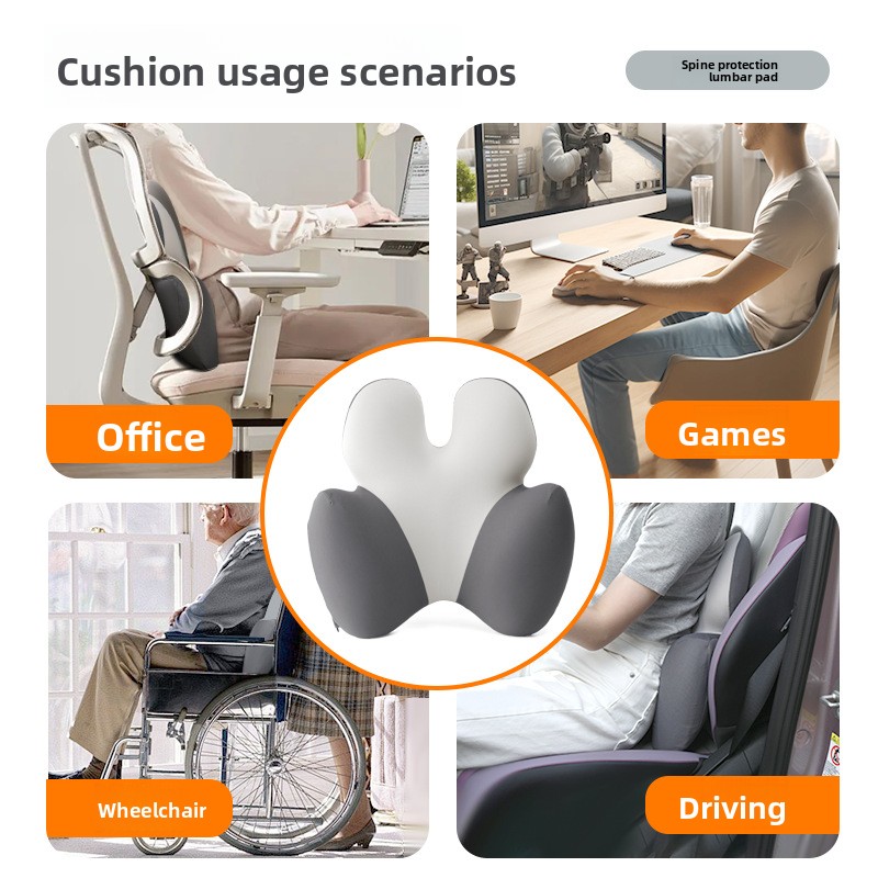 Lumbar Support Cushion/pillow for Those Who Sit for Long Periods 3