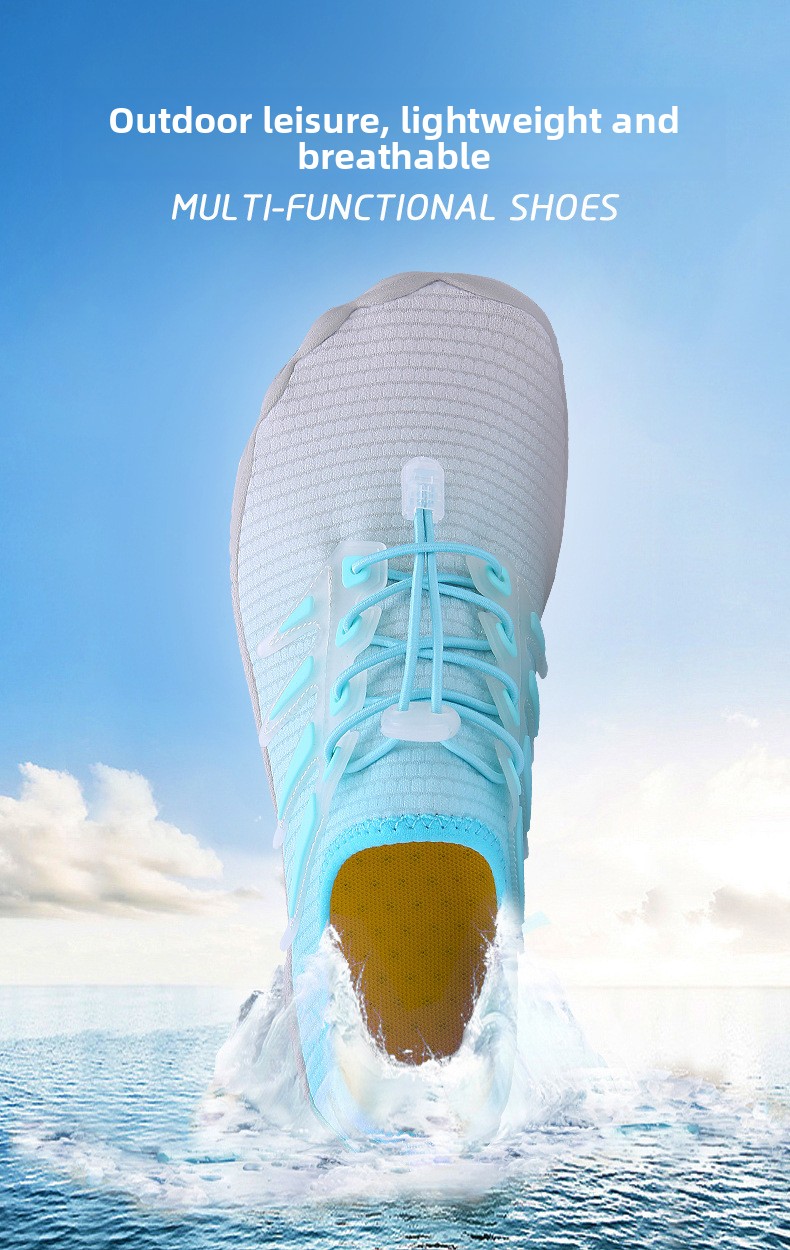 Barefoot Water Shoes in use