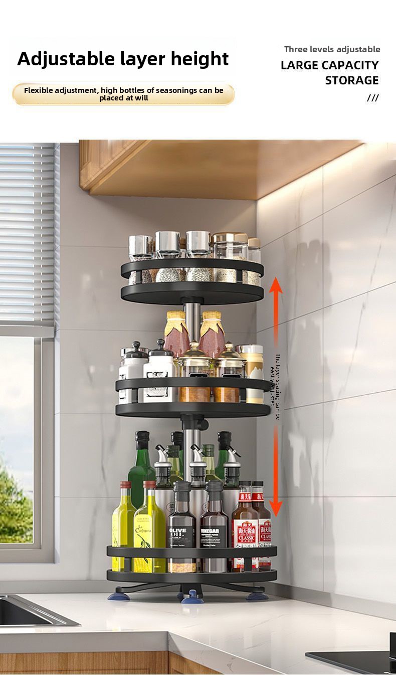 Rotating Seasoning Rack - Carbon Steel