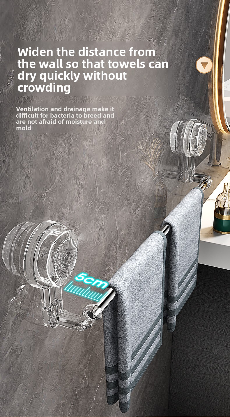 Stainless Steel Towel Rack - Bathroom Use