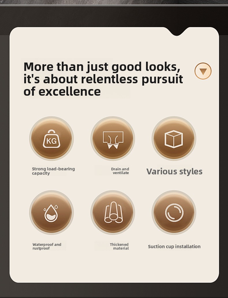 Stainless Steel Towel Rack - Transparent