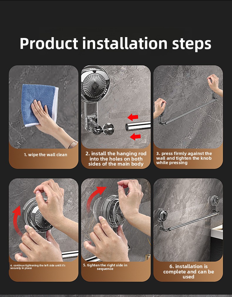 Stainless Steel Towel Rack - Easy Cleaning