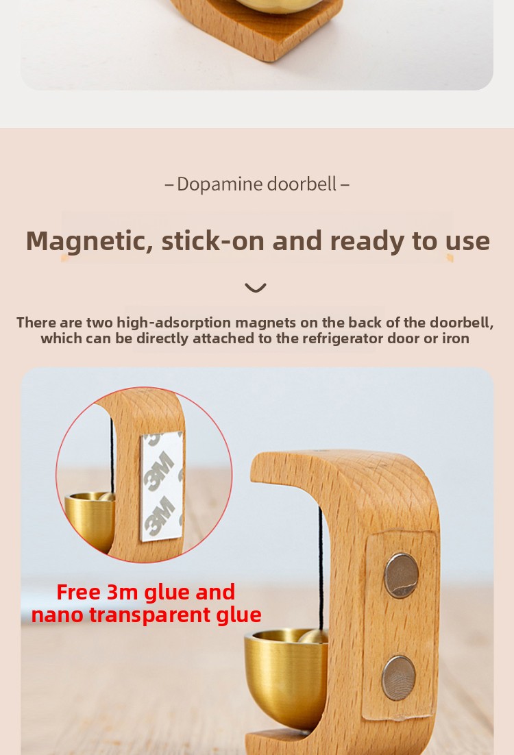 Japanese-Style Copper Doorbell - Detail View