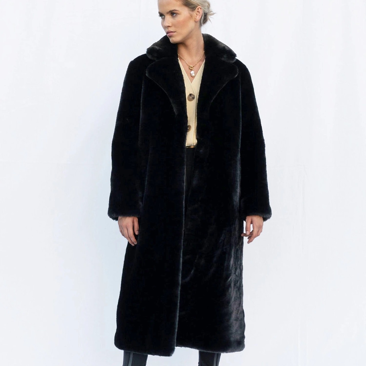 Faux Fur Coat