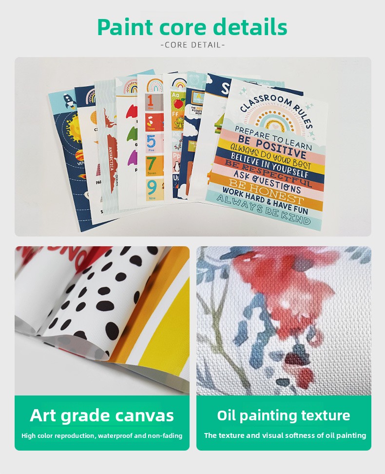 Neon Art Poster - Animal Theme