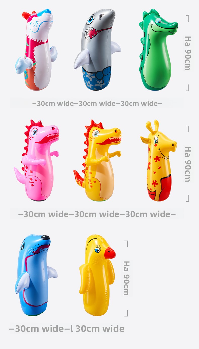 Inflatable Tumbler Toy - All Designs