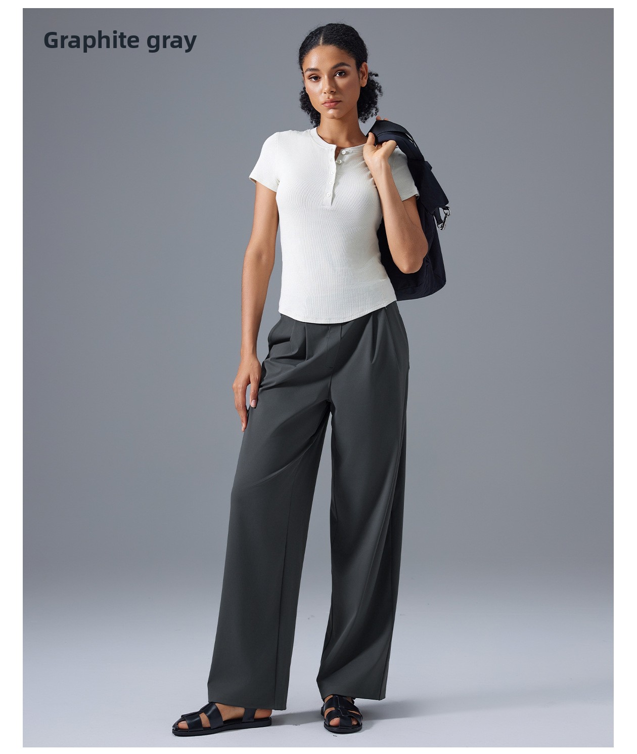 High Waist Sports Pants - Athletic Wear
