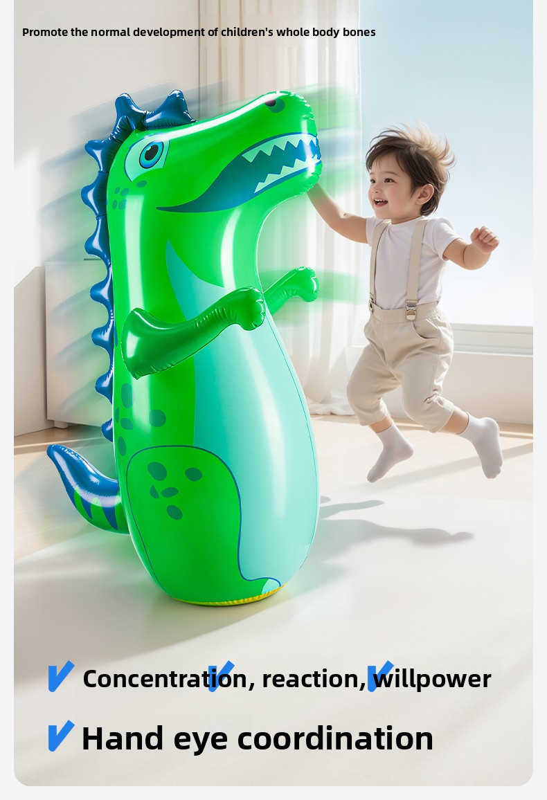 Inflatable Tumbler Toy - In Use