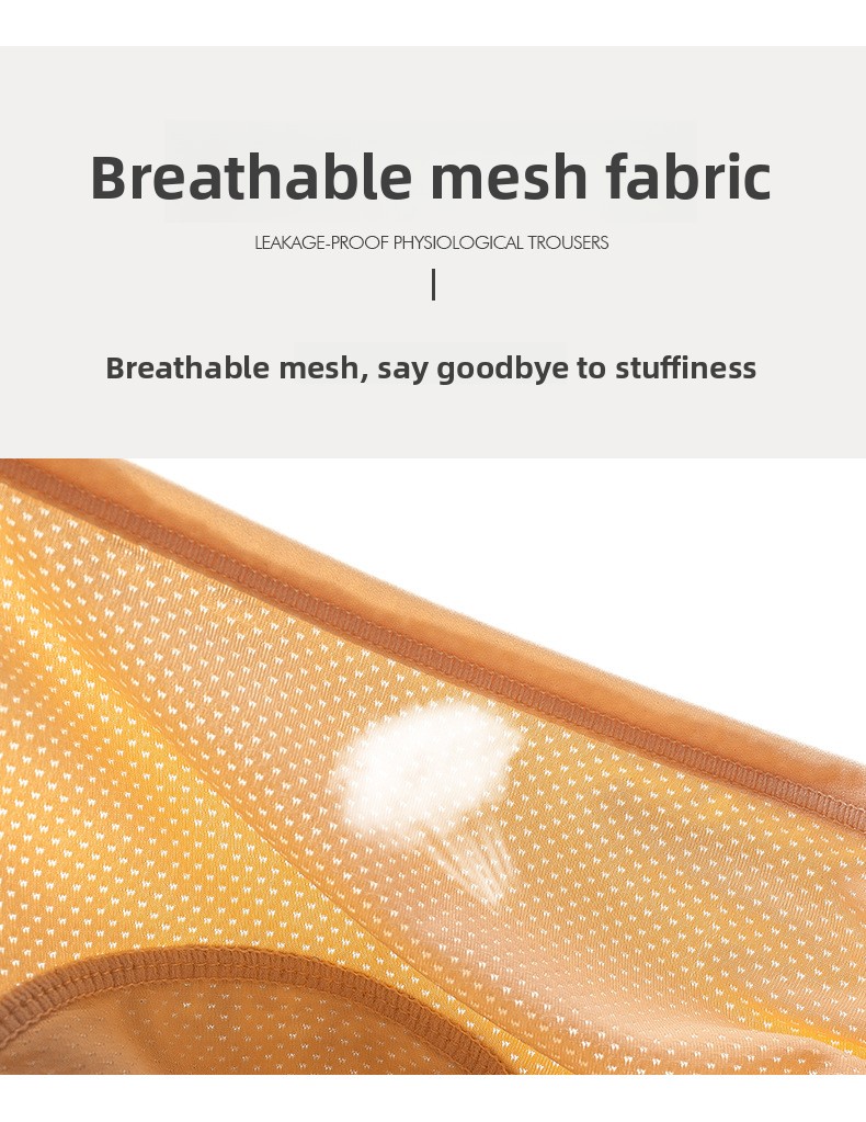High Waist Leak Proof Underwear - Breathable Fabric