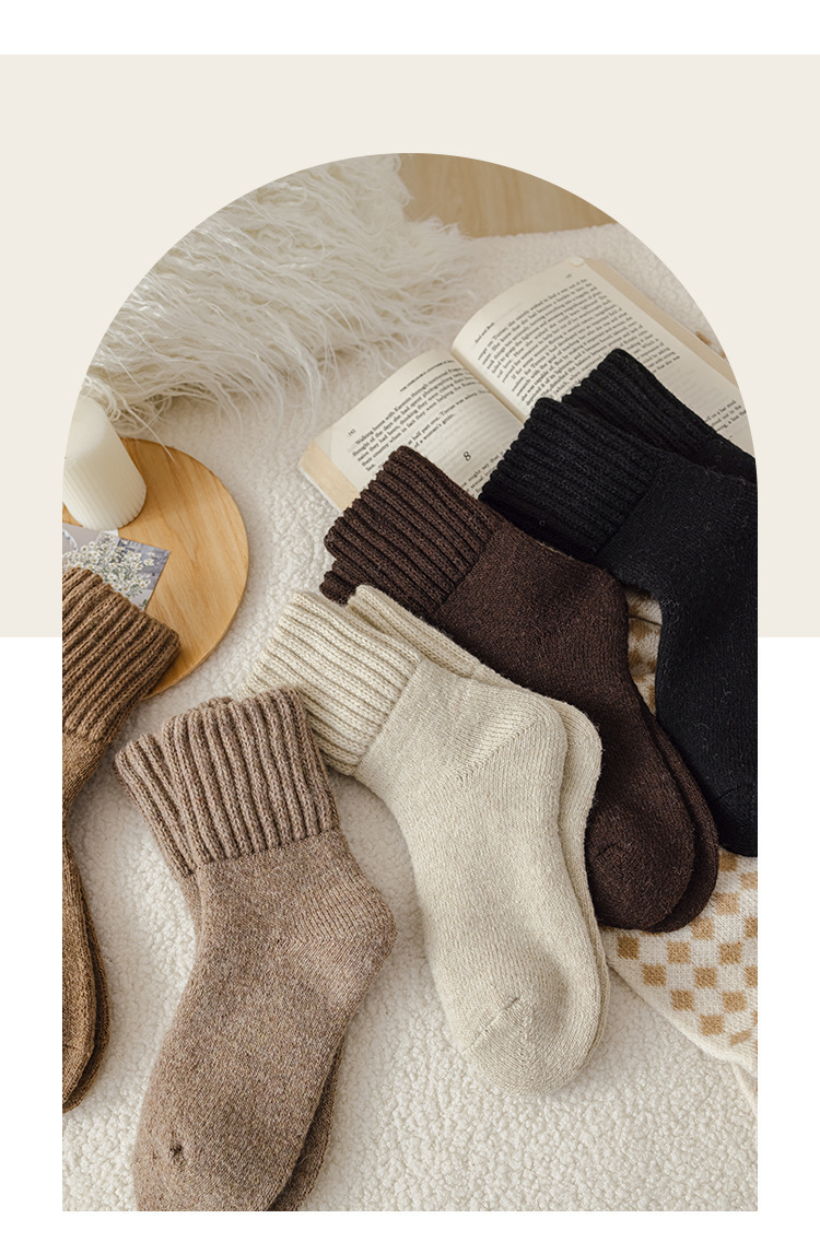 Thermal Terry Socks - Mid-Length